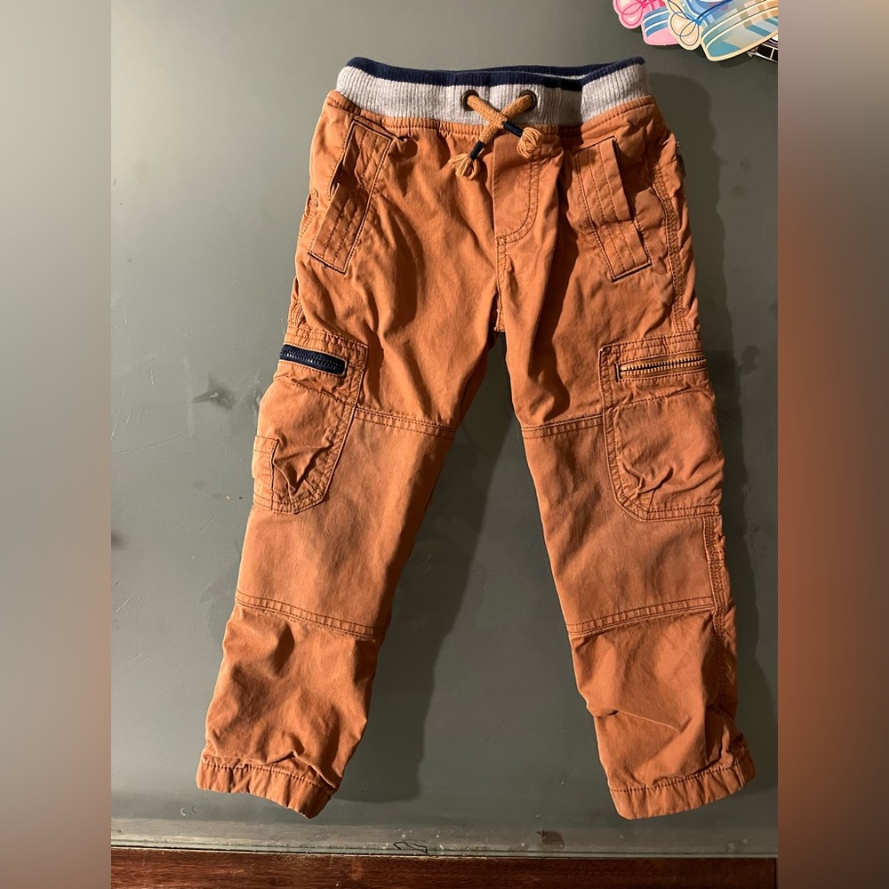 Mini Boden Cosy lined cargo utility pants